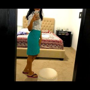 LOFT High waist pencil skirt